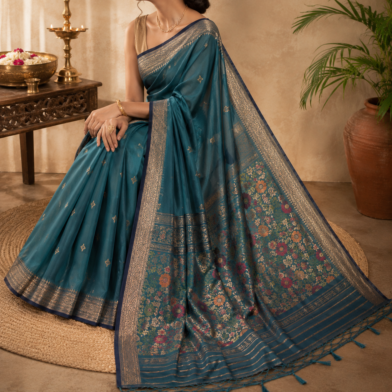 Premium Banarasi saree
